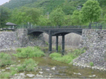 移設先の羽渕鋳鉄橋の画像