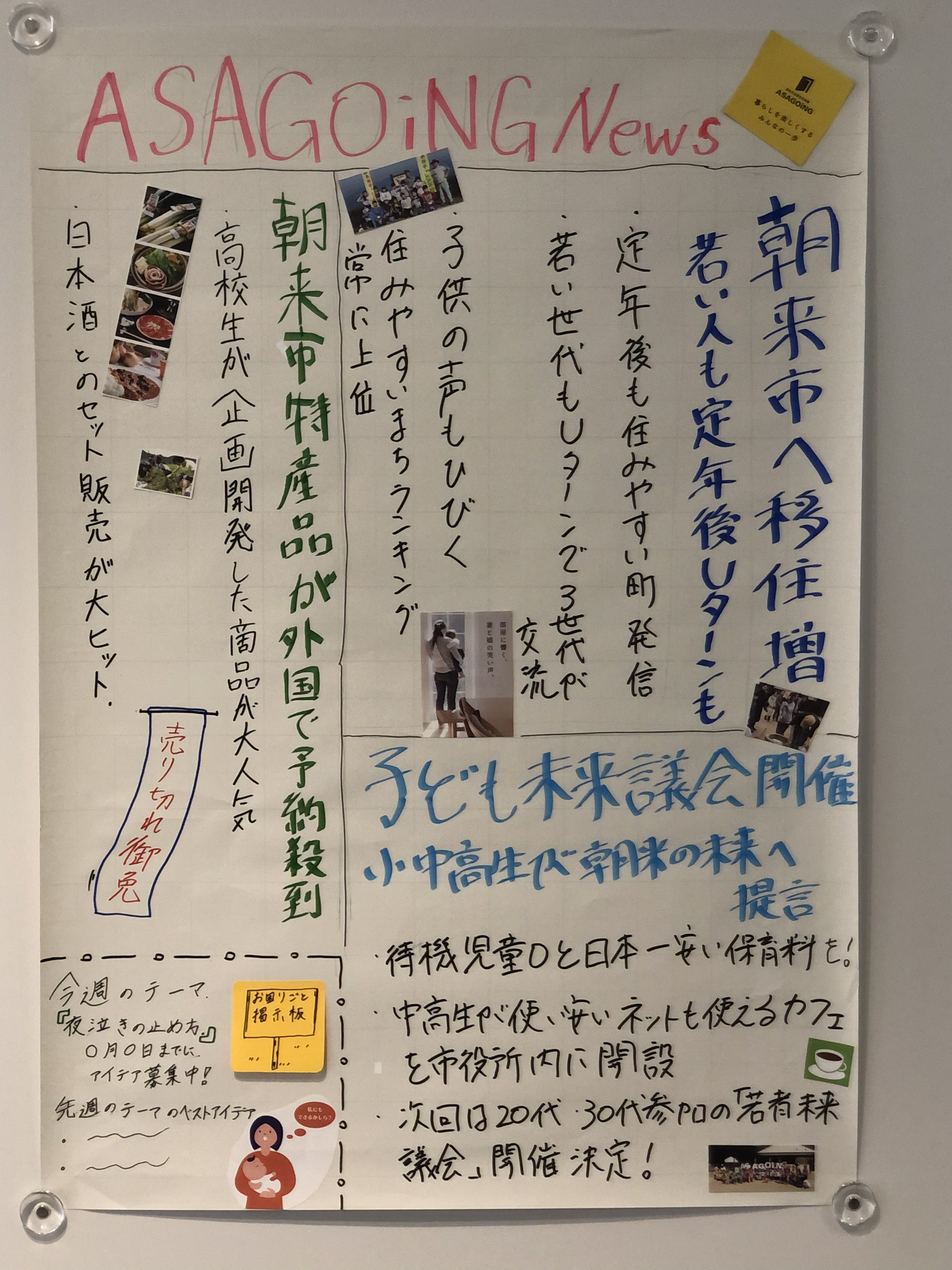 各グループで作成した未来の新聞の画像1