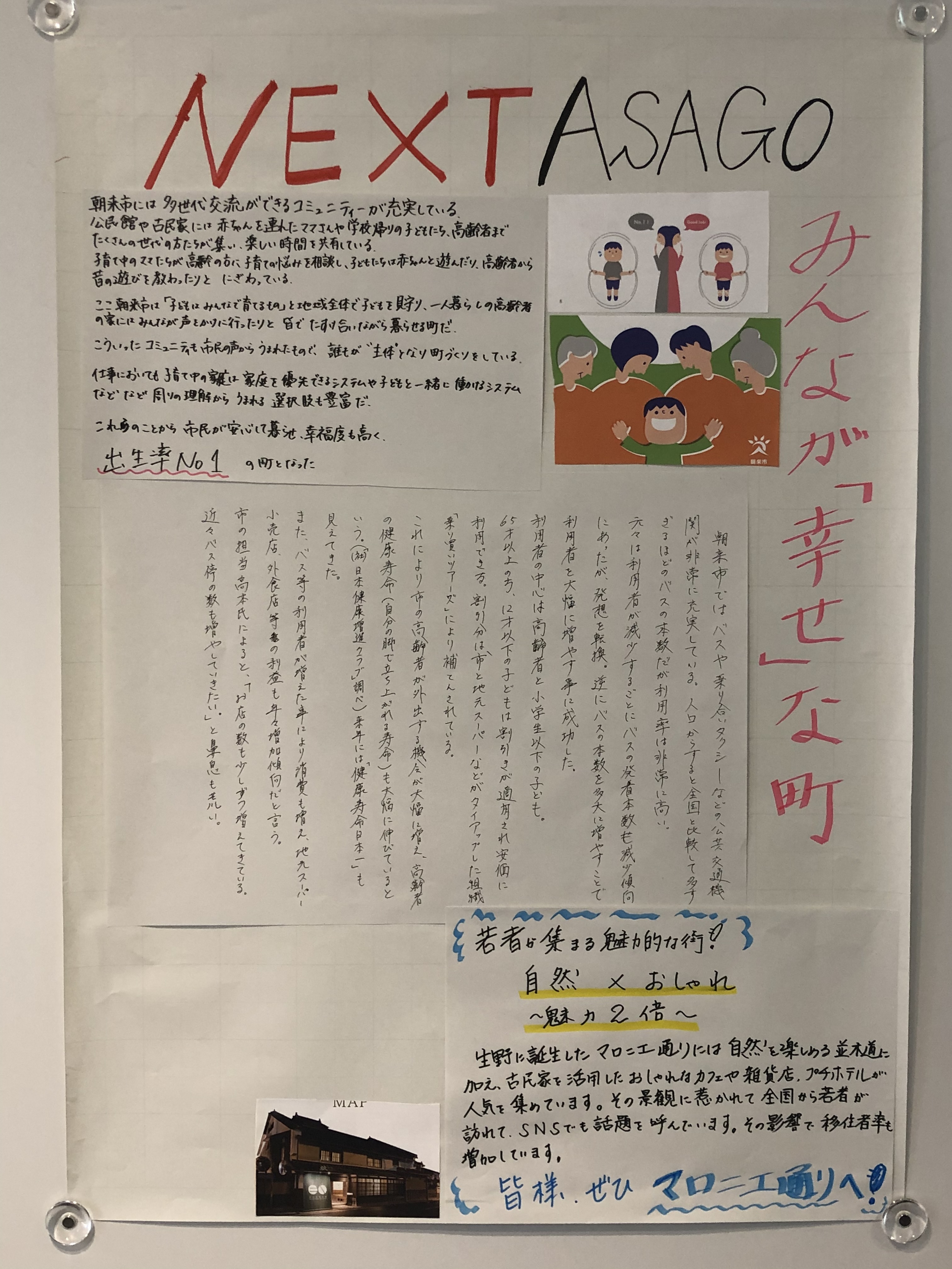 各グループで作成した未来の新聞の画像14