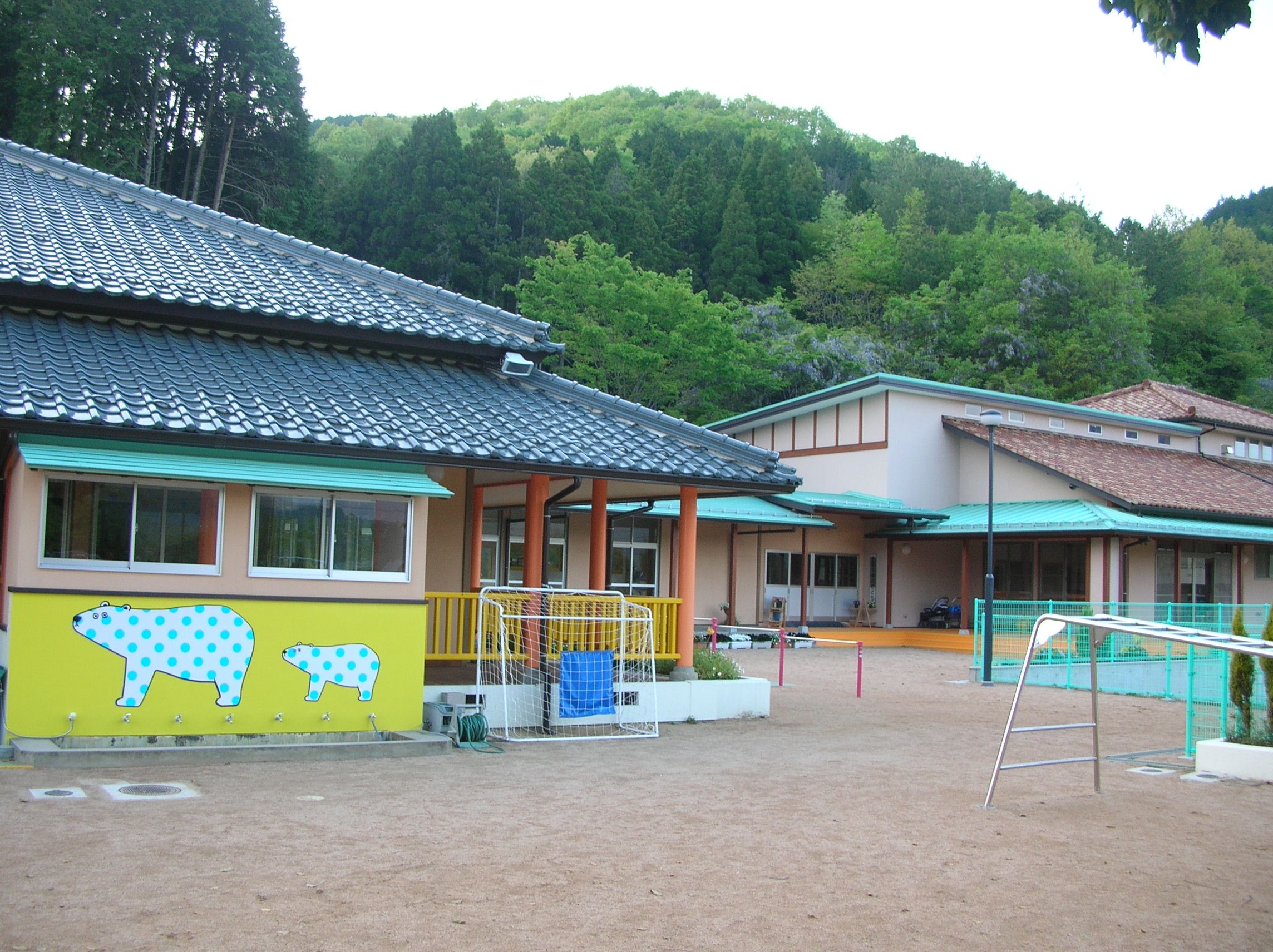 朝来市立中川こども園　園舎の画像