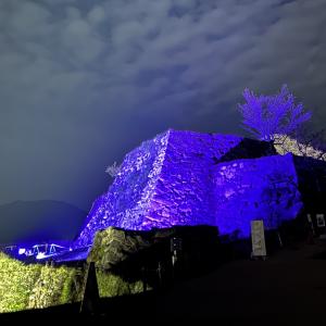 竹田城跡ライトアップ