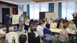 参加者による対話内容の発表（7班）